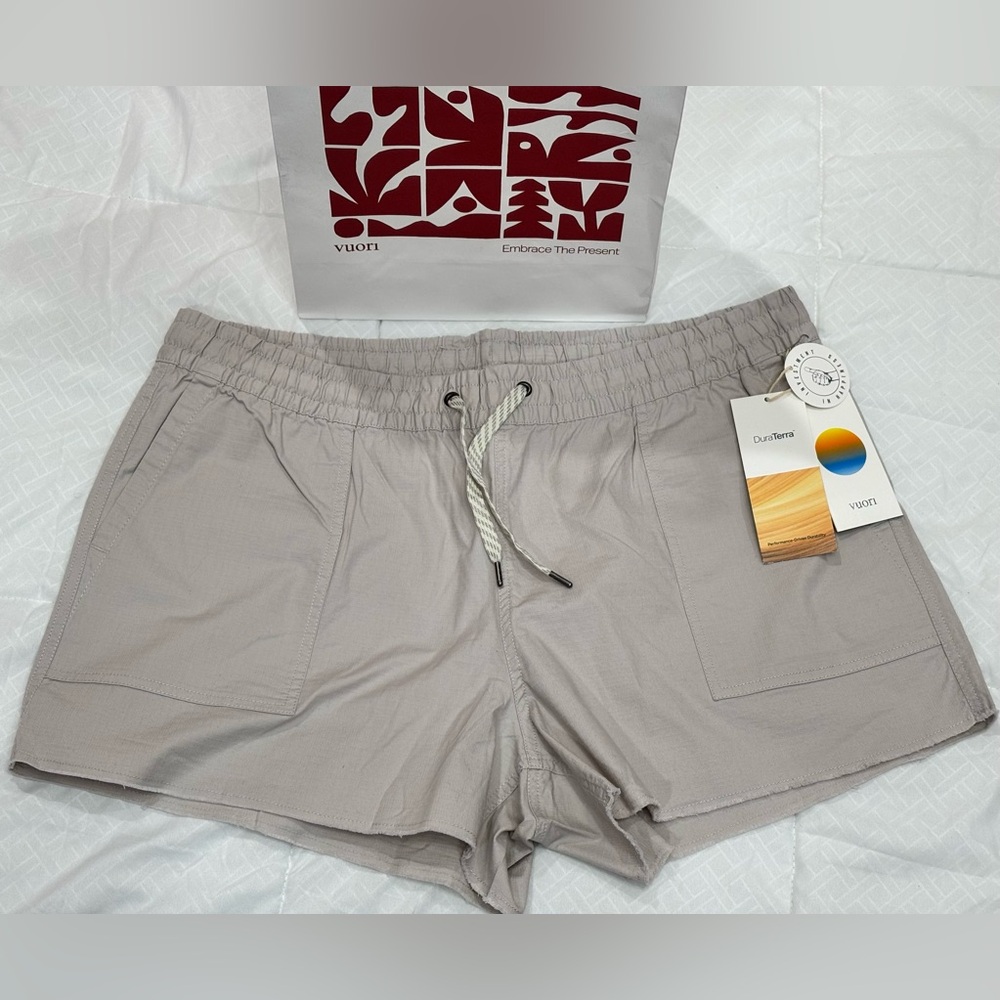 NWT Women’s Vuori Vintage Ripstop Shorts Suede Size XXL - Picture 5 of 11